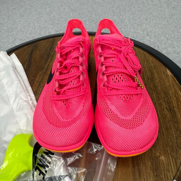 Nike ZoomX Dragonfly Men's 4.5 Hyper Pink Black Track Spikes CV0400-600 NEW - Picture 2 of 7